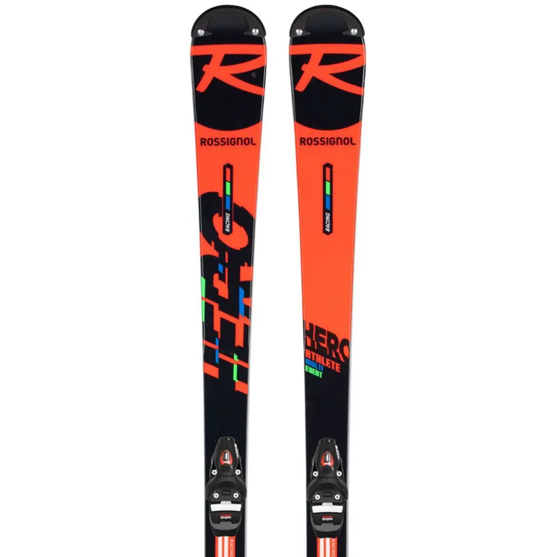 Rossignol Hero Athlete Mutievent Open Kids Ski With Kid 4 Binding